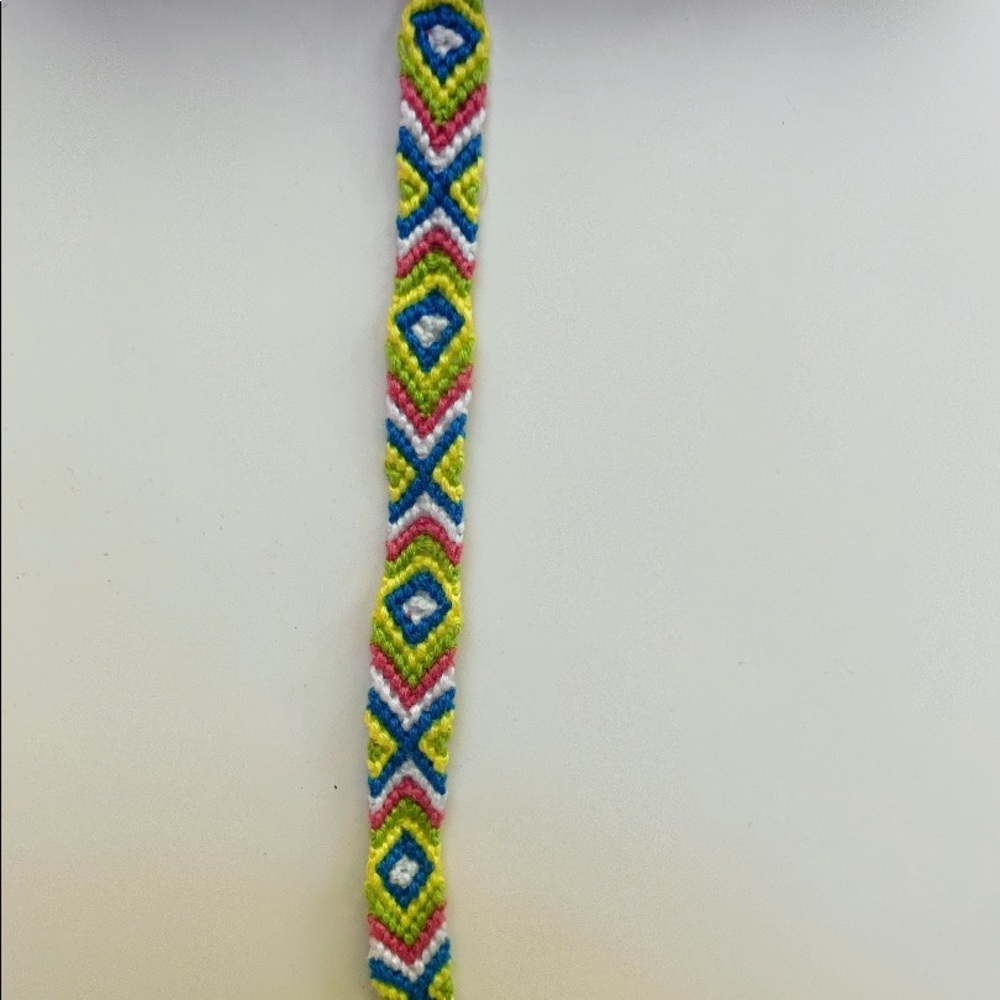 Diamond criss cross bracelet